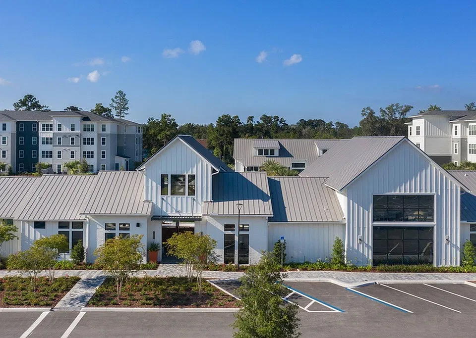 Campus Circle Gainesville - Aerial - Amenity Building One