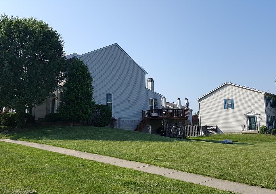 Front and Side Yard showing Large Wrap Around Deck (Largest