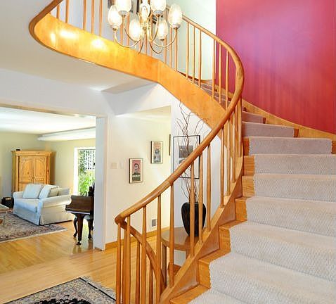 Impressive circular staircas