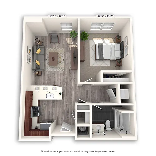 Floor plan Lakehurst