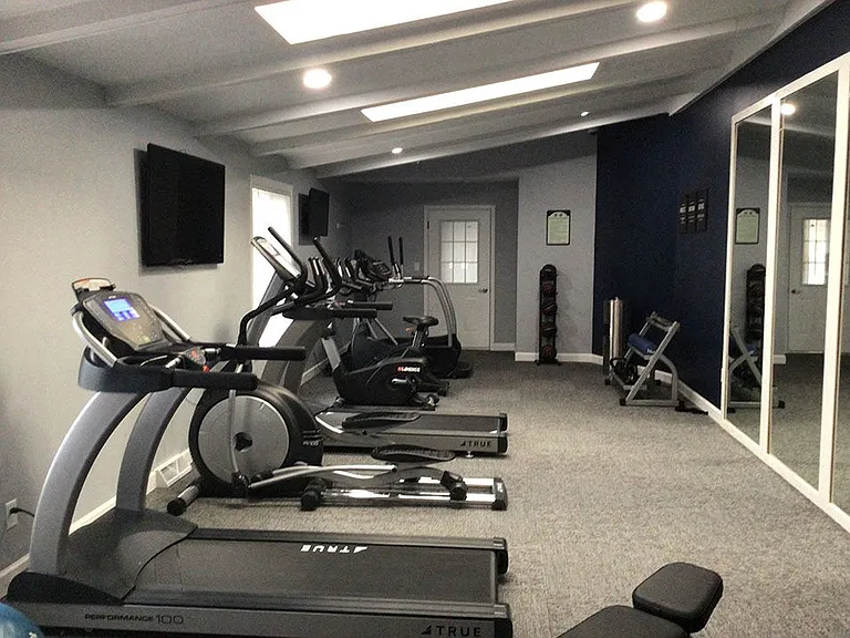 Fitness Center with Weights