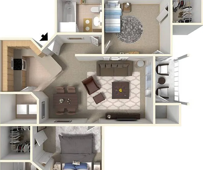 Two Bedroom Two Bath Two Bedroom Two Bath
