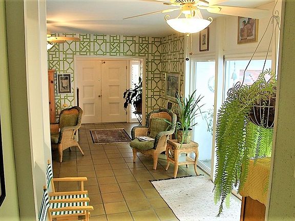 Enter the home to a wide entryway.