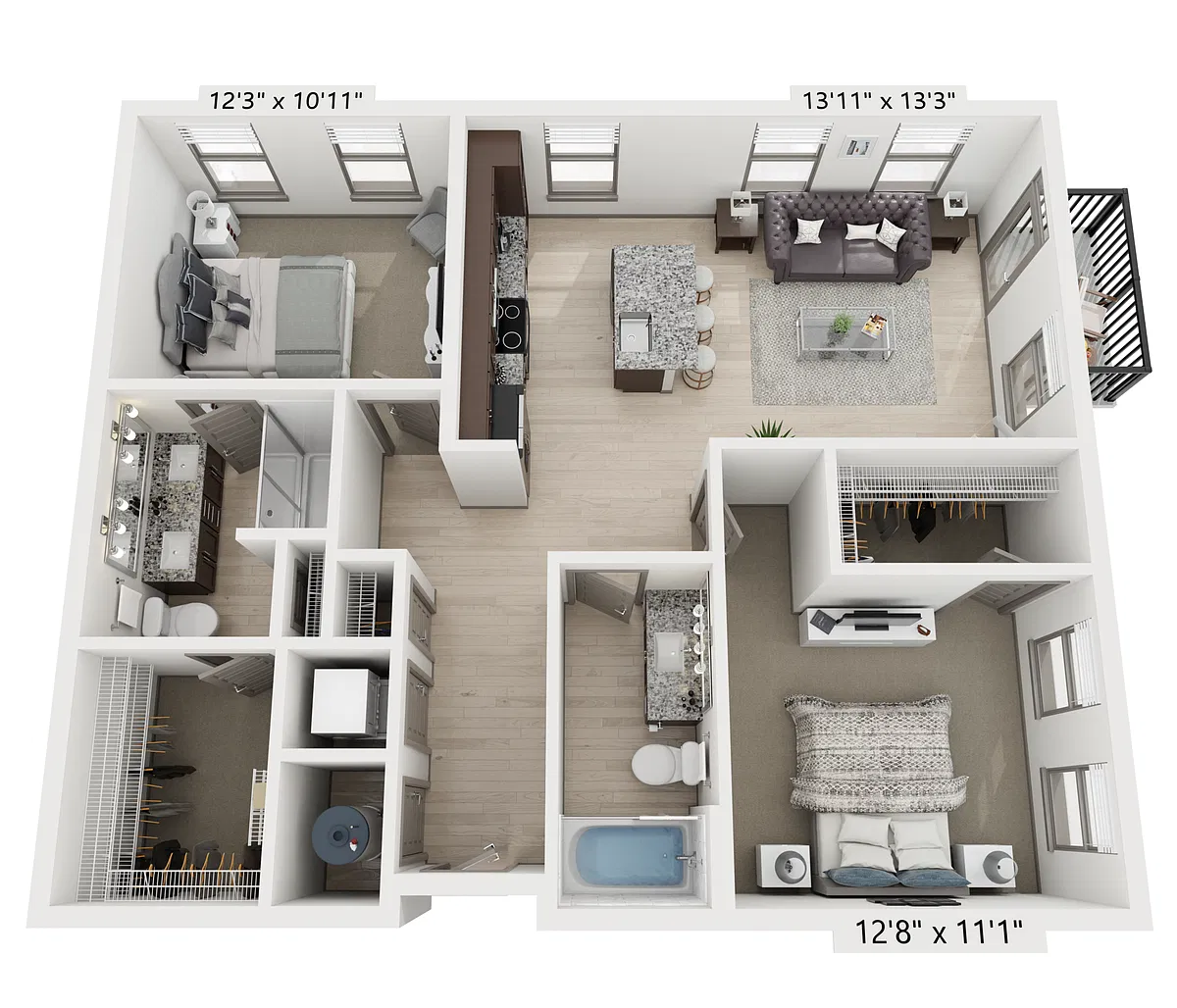 Floor plan Midland