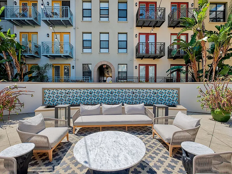 Perfect area to catch some sunshine with friends