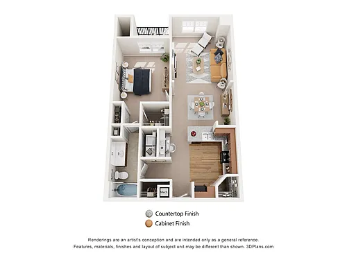 Floor plan Mayflower