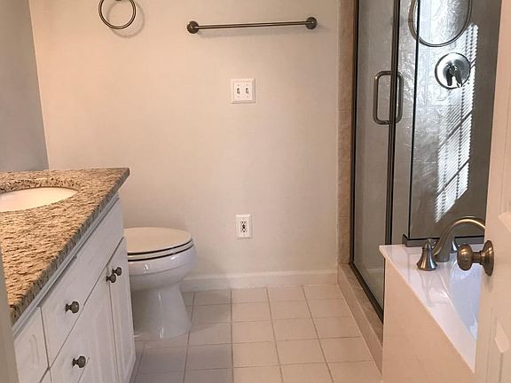 Master bath - walk-in shower and large soaker tub