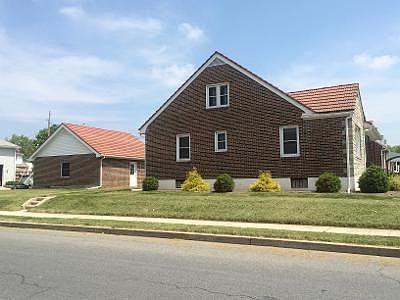 Garage and side of house