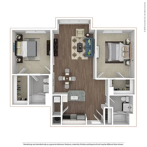 Floor plan 2G