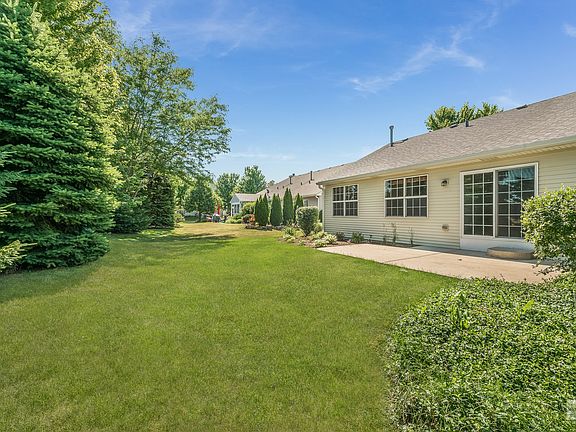 Mature trees and Evergreens for year round privacy.