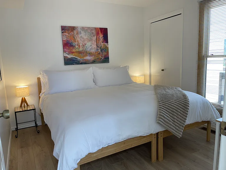 Upstairs Bedroom in king bed configuration