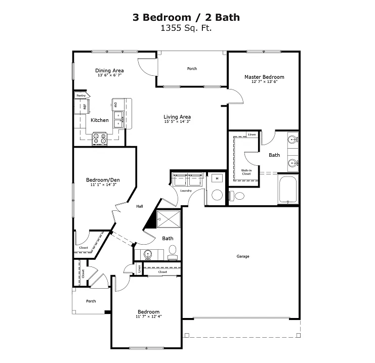 Floor plan Sunrise