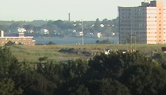 view from my rear deck of Revere beach 