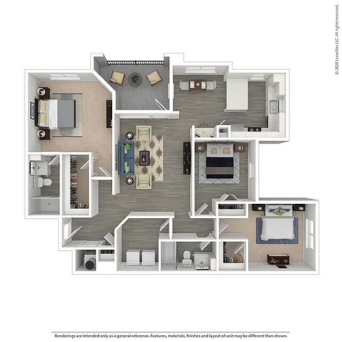 Floor plan Kingsley
