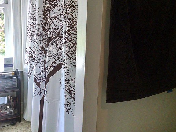 Bathroom with large shower & toilet