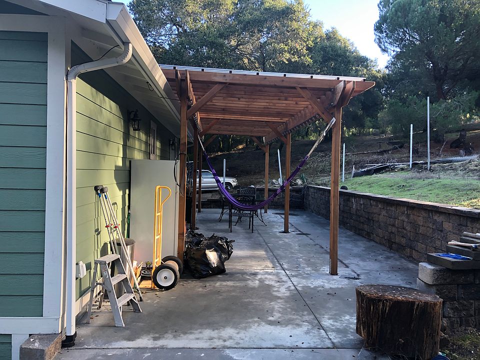 Covered Back patio
