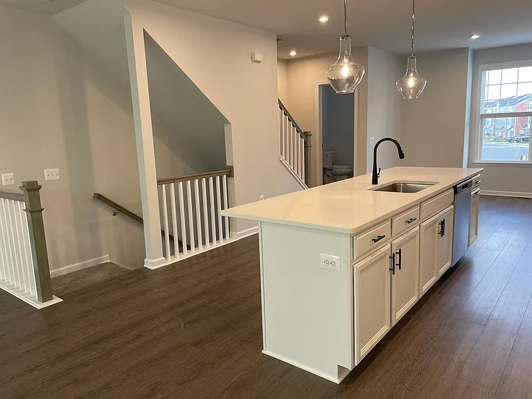 Kitchen and Half-bath- 2nd floor