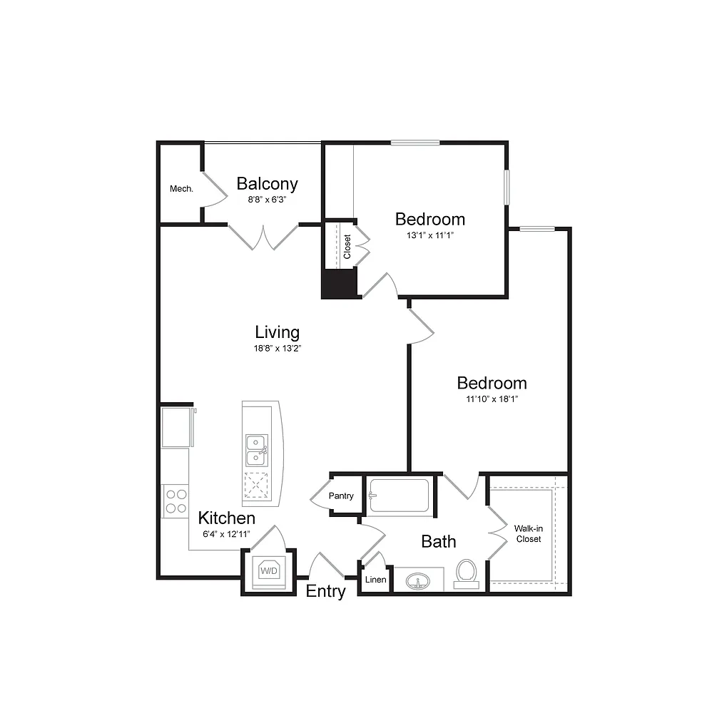 Floor plan B0