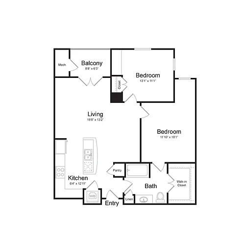 Floor plan B0