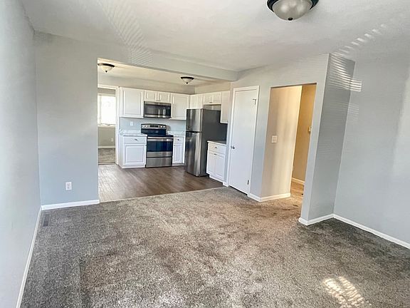 View from Living Room into Kitchen