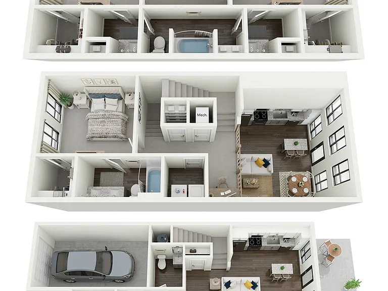 3-Bed 2.5-Bath Townhome 3-Bed 2.5-Bath Townhome