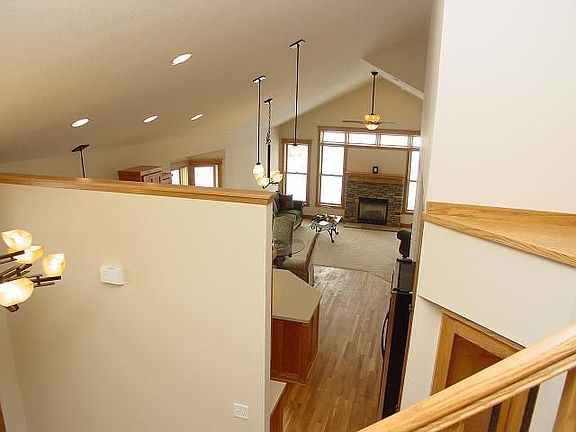 Loft room overlooking kitchen 