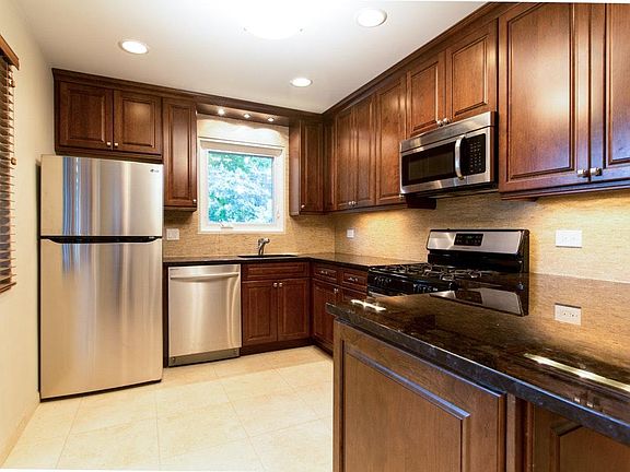 Cherry cabinets and granite counters
