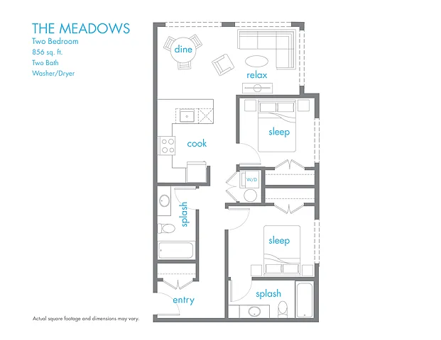 Floor plan The Meadows