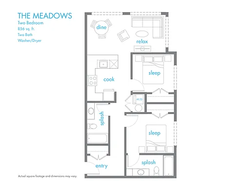 Floor plan The Meadows
