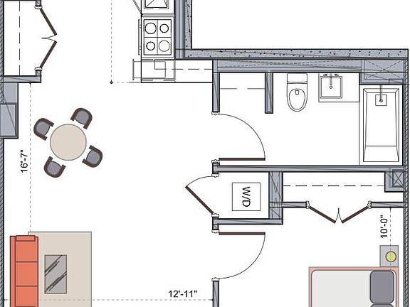 2nd image of 4441 Purves St APT 1409