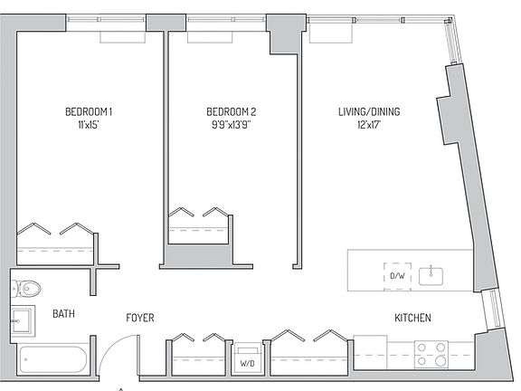2nd image of 81 Fleet Pl APT 8E
