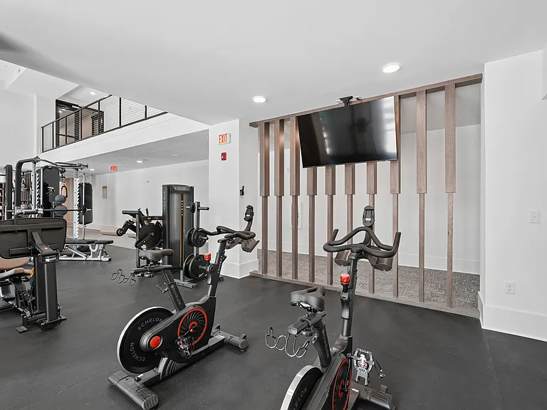 24 Hour Fitness Center with Spin Bikes