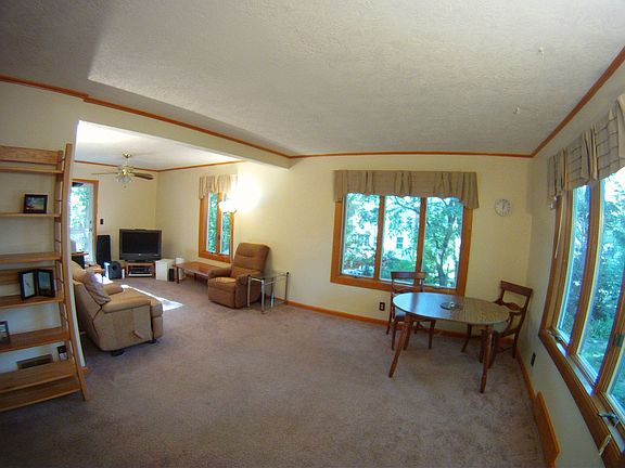 Living/Dining Room looking North (fisheye lens)