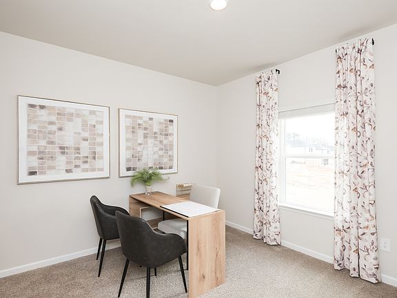 Secondary Bedroom in the Paisley floorplan at a Meritage Homes community in Atlanta, GA.
