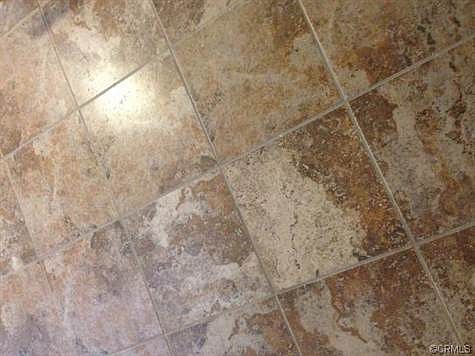 Detail of tile flooring