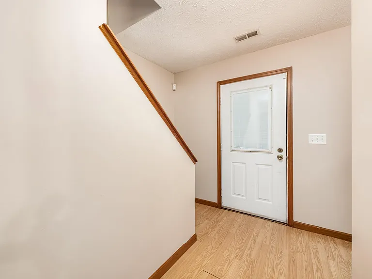 Foyer next to steps