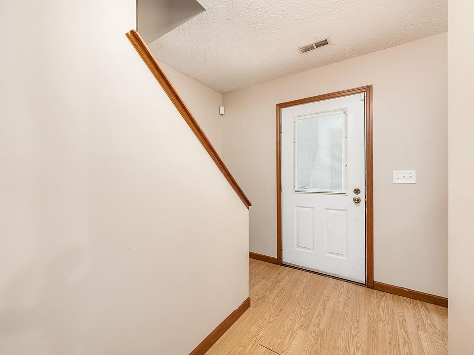 Foyer next to steps