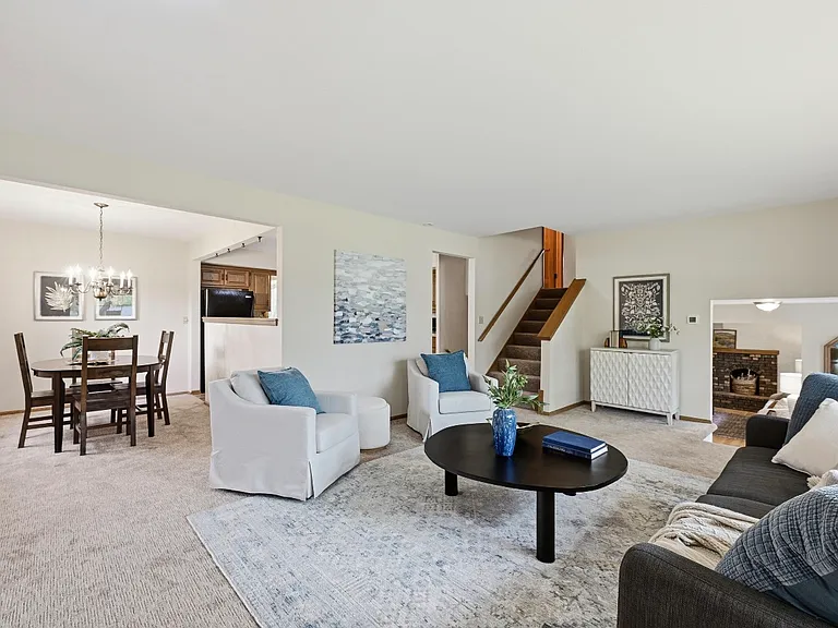 Living Room to Dining Room