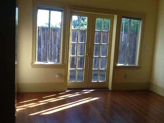 Full size Dinning room open to side deck