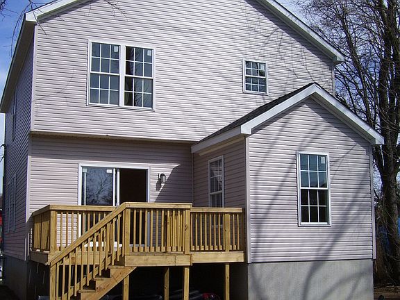 Back of house, deck