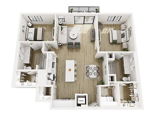 Floor plan C3
