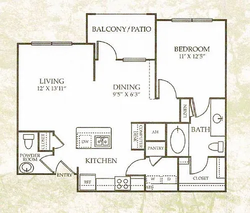 Floor plan A2