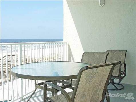 Enjoy the views from the balcony.