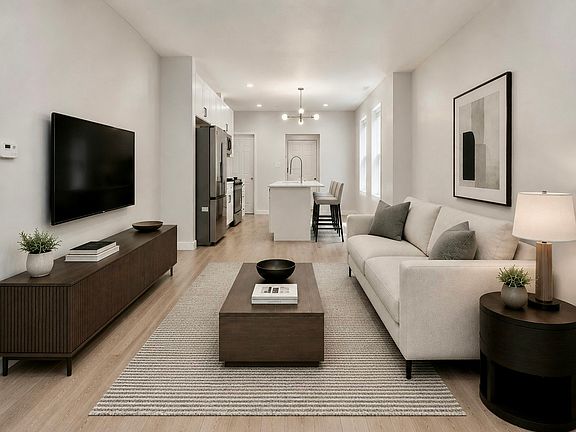 Open concept living area