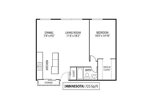 Floor plan Minnesota
