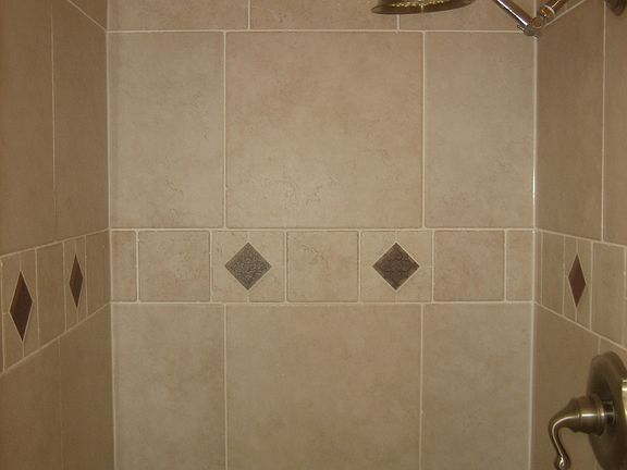Master shower