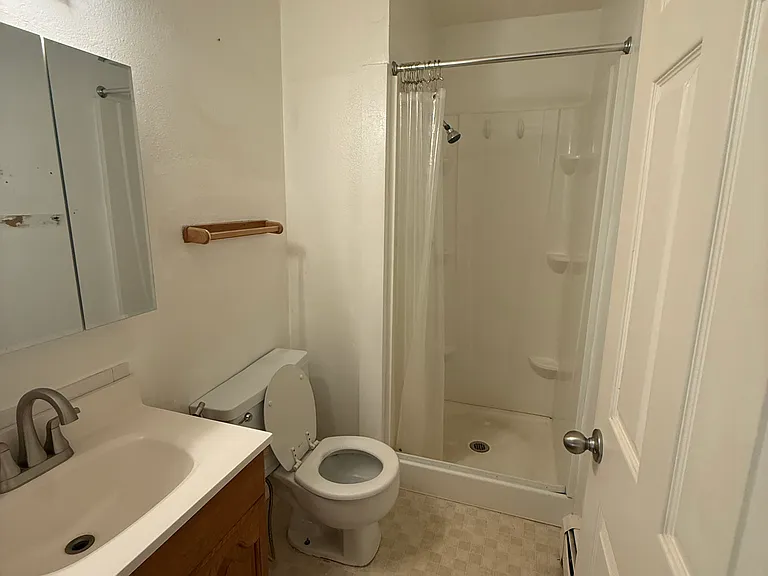 Master Bathroom with attached bedroom. Walks out to fenced yard, has private access from side & its own screened in patio.