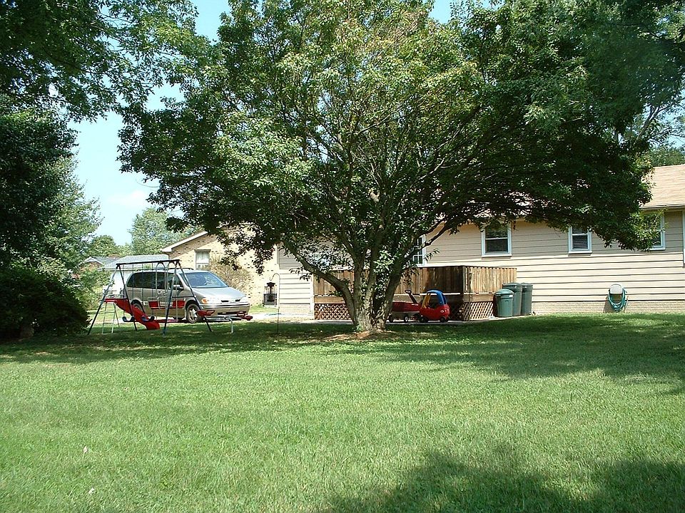 Rear of house