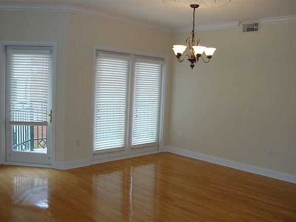 Open living/dining area