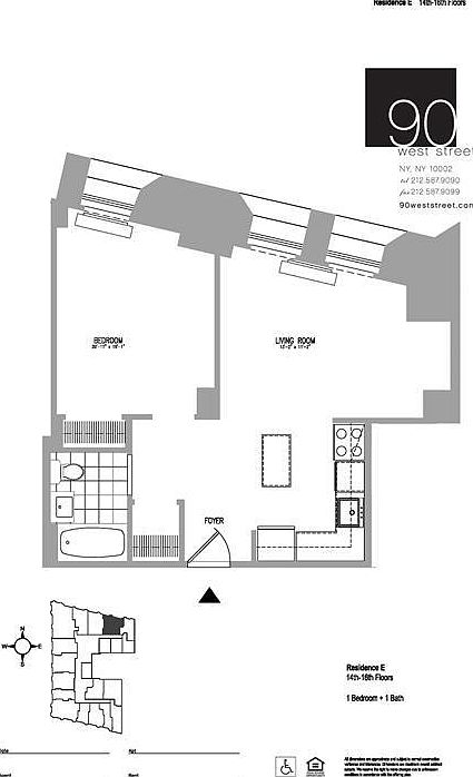 1st image of 90 West St APT 15E
